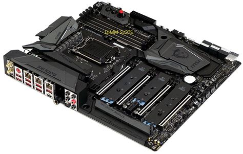 motherboard dimm slots.